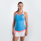 Damski top sportowy Shanghai Blue