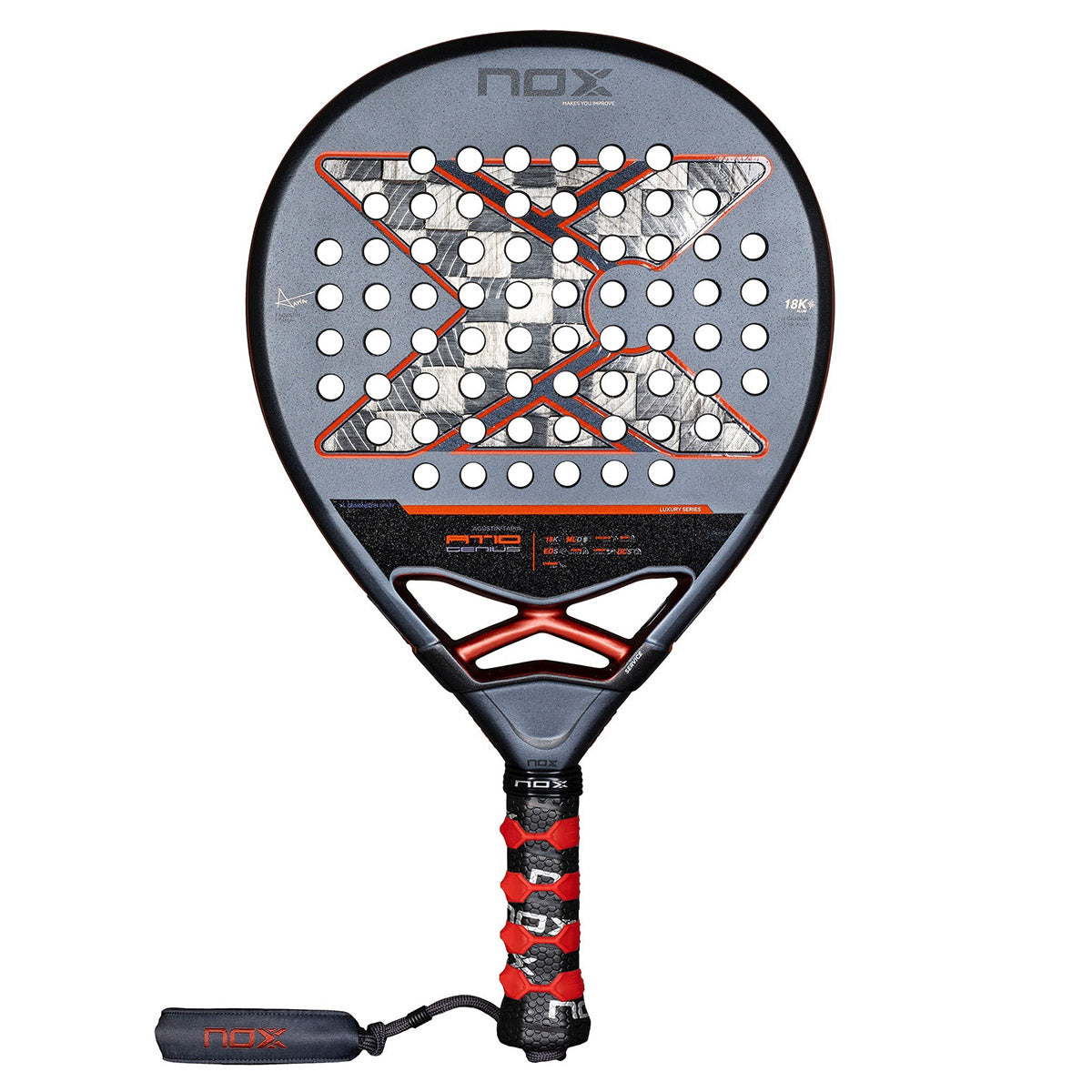 Rakieta do padla Nox AT10 Genius 18K Alum 2025 Agustin Tapia