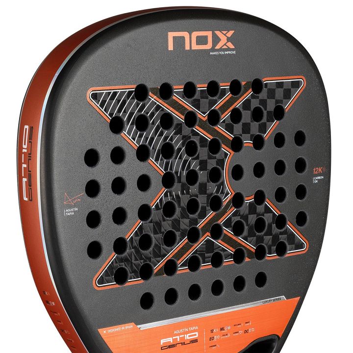 Rakieta do padla Nox AT10 Luxury Genius Attack 12K 2025 Agustin Tapia