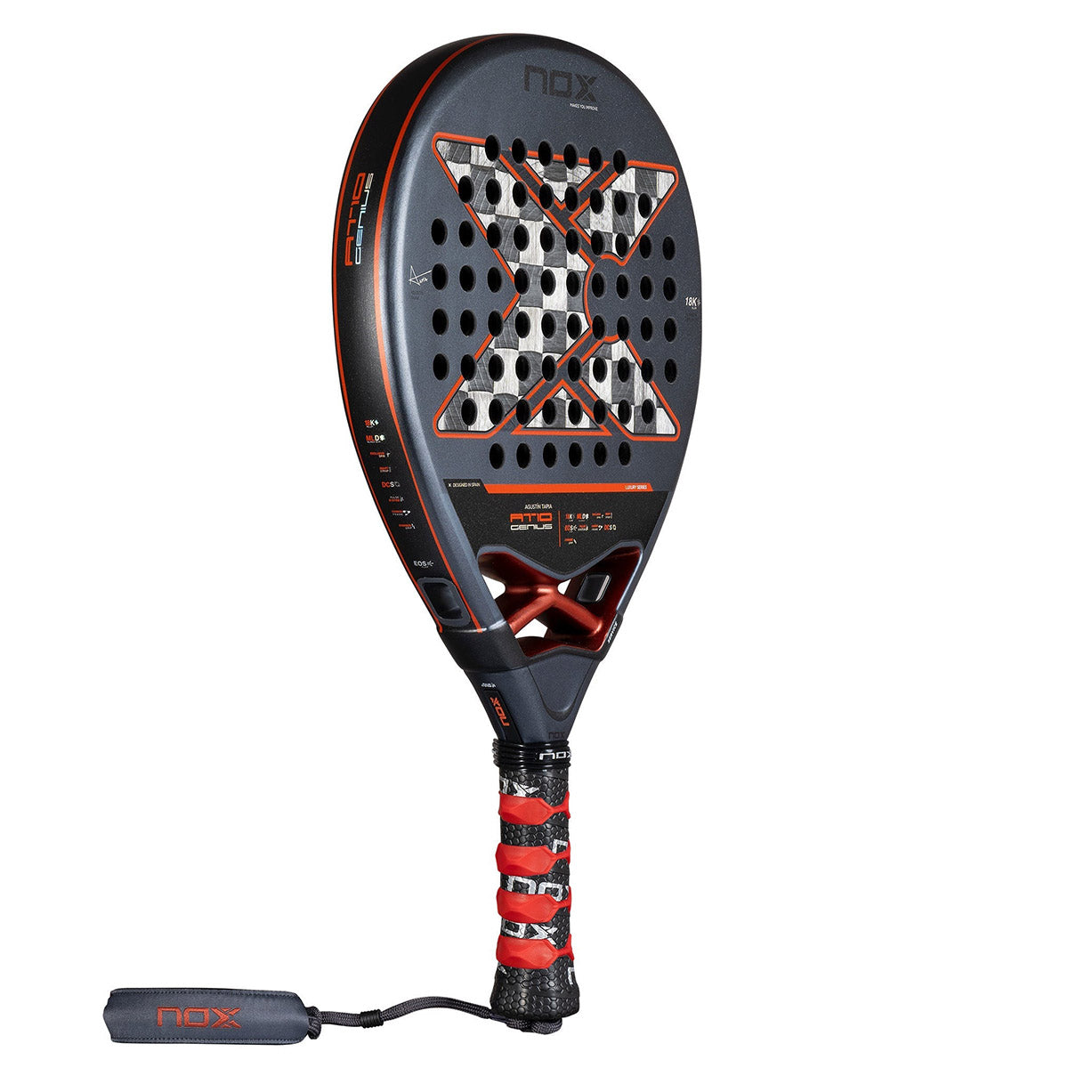 Rakieta do padla Nox AT10 Genius 18K Alum 2025 Agustin Tapia