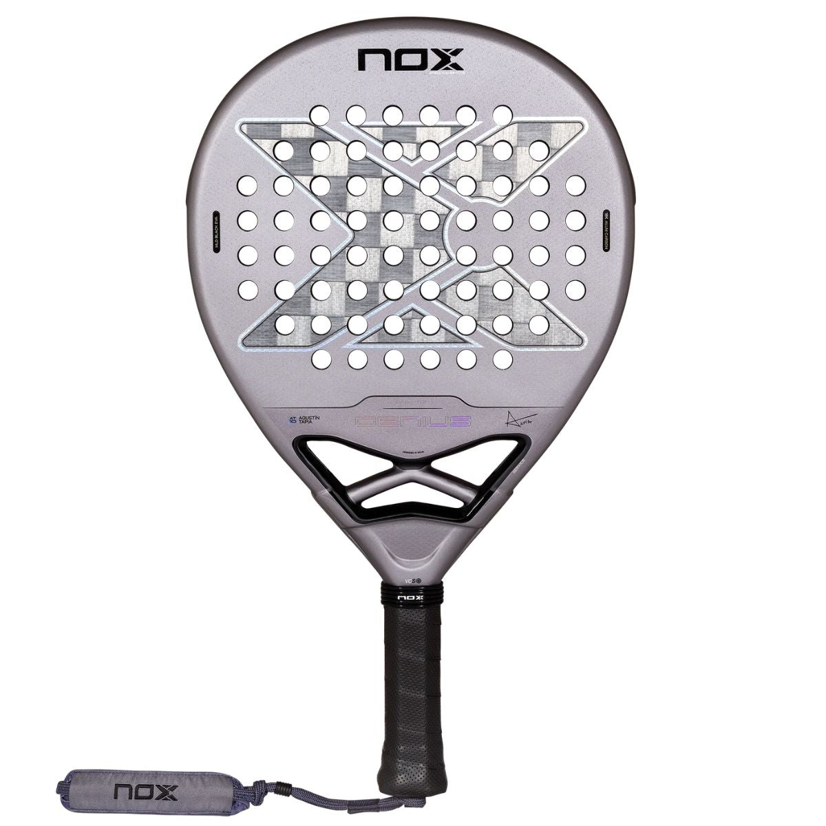 Rakieta do padla Nox AT10 Genius 18K Alum 2027 Agustin Tapia