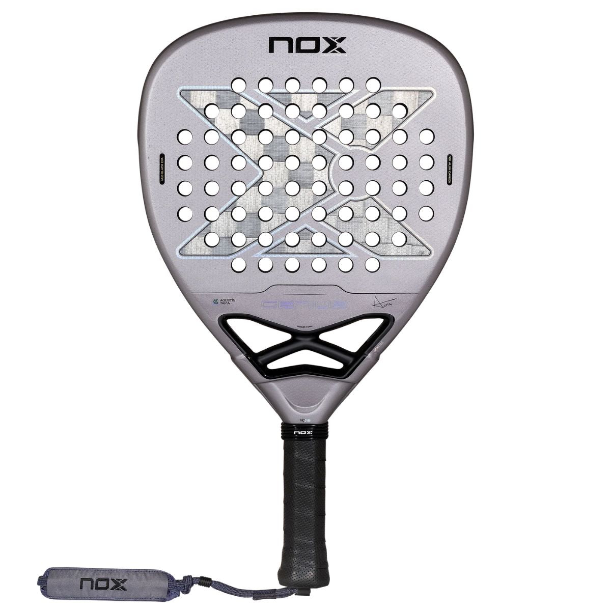 Rakieta do padla Nox AT10 Genius Attack 18K Alum 2027 Agustin Tapia
